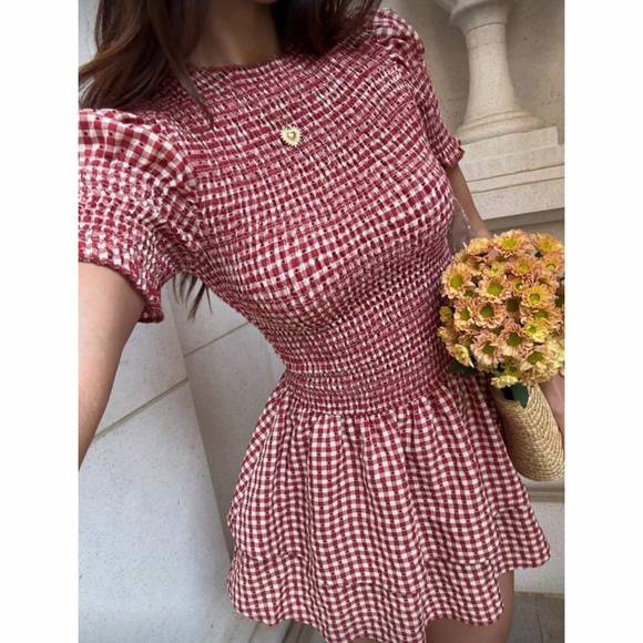 Pretty mini dress Rufle - Picture 3 of 6